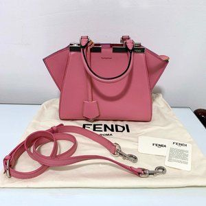Fendi 3Jours Pink Crossbody Bag